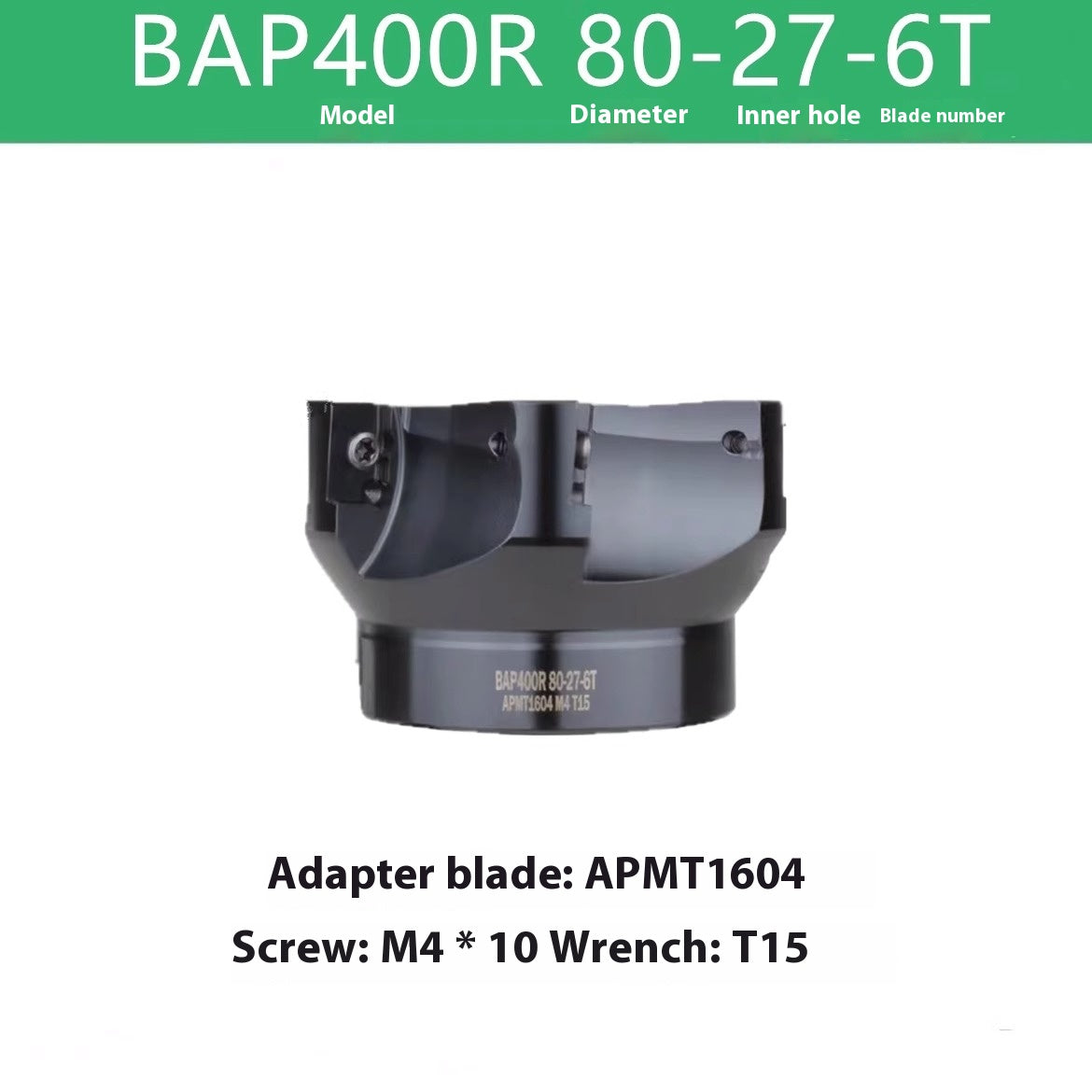 2075-CNC 90 degree right-angle BAP300R/400R milling cutter head machining center 1604 cutter head non-standard 45 60 65 Shandong Denso Pricision Tools Co.,Ltd.